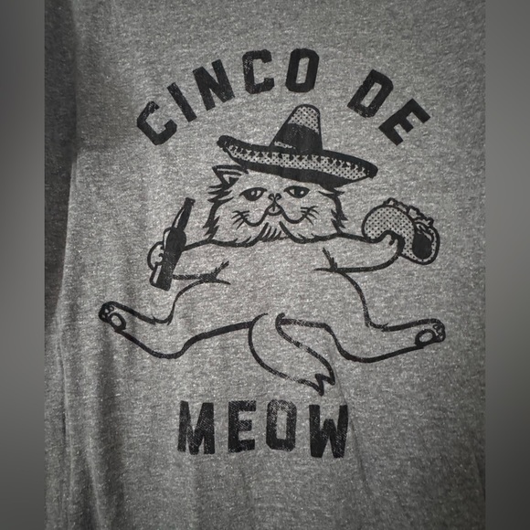 Cinco de Meow t shirt - Picture 2 of 4